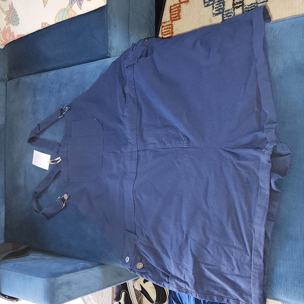 ModCloth Navy Blue Shortalls Overall Shorts Size 4x